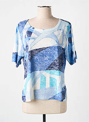 Top albastru GRIFFON femeie