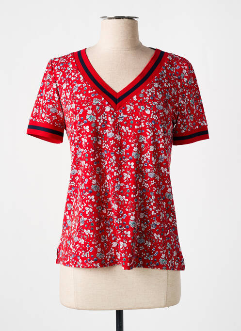 Top roșu GEVANA femeie