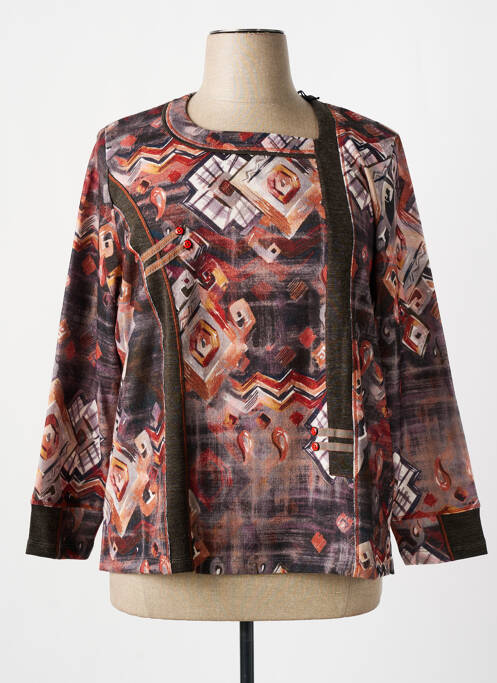 Pulover maro GUY DUBOUIS femeie