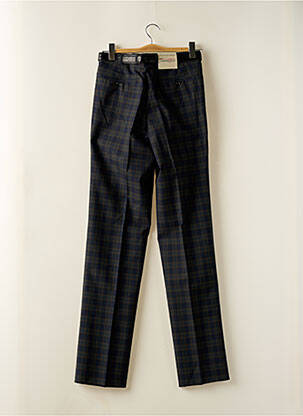 Pantalon drept talie cu cleme talie înaltă verde MEYER femeie