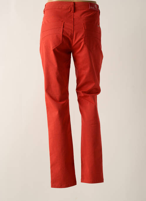 Pantalon slim portocaliu GRIFFON femeie