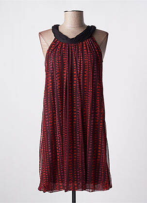 Rochie midi roșu NID D'ABEILLE femeie