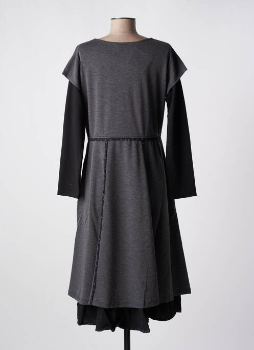 Rochie lungă gri NID D'ABEILLE femeie