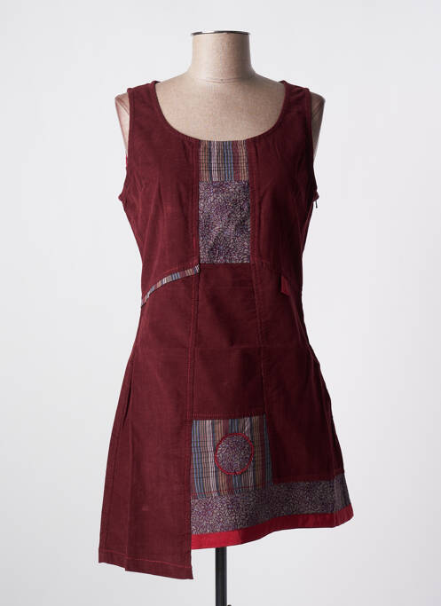 Rochie scurtă roșu NID D'ABEILLE femeie