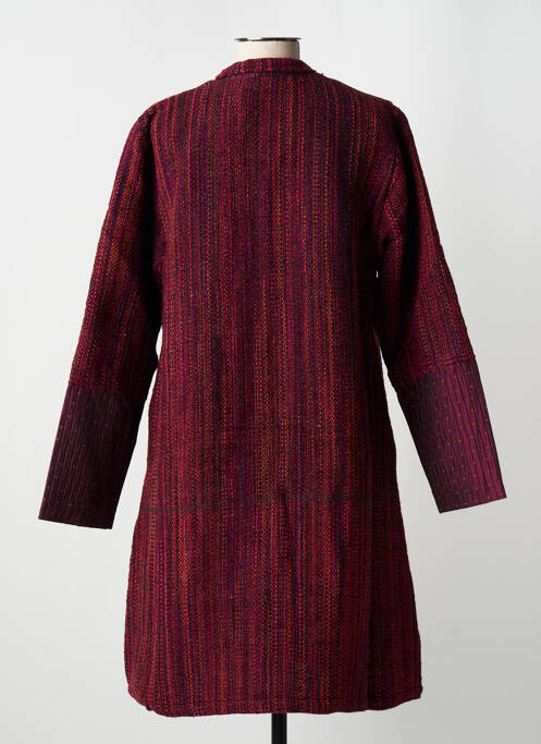 Palton lung roz NID D'ABEILLE femeie