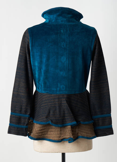 Vestă cu mâneci lungi albastru NID D'ABEILLE femeie