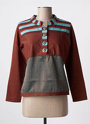 Top maro ZELTI femeie