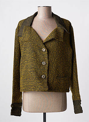 Jachete casual verde NID D'ABEILLE femeie