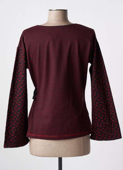 Cardigan petrecut roșu NID D'ABEILLE femeie