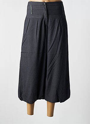 Pantalon trei sferturi gri ZELTI femeie