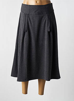 Fustă midi gri NID D'ABEILLE femeie