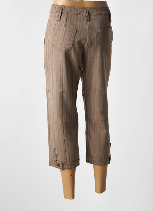 Pantalon trei sferturi bej ZELTI femeie