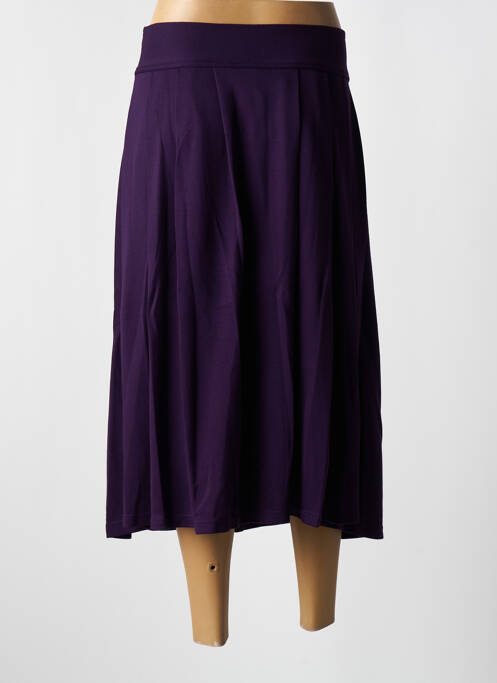 Fustă midi violet NID D'ABEILLE femeie