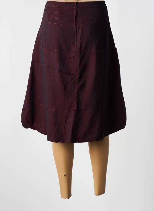 Fustă midi roșu ZELTI femeie