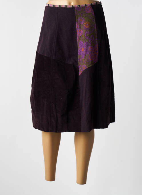Fustă midi violet NID D'ABEILLE femeie