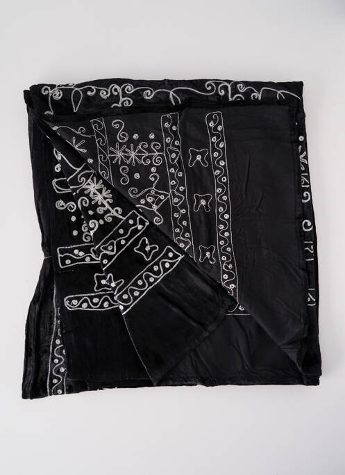 Eșarfă negru NID D'ABEILLE femeie