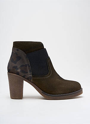 Botine/Ghete verde FOLLIA DOLCE femeie