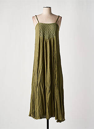 Rochie lungă verde PINK P femeie