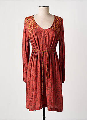 Rochie midi maro BANANA MOON femeie