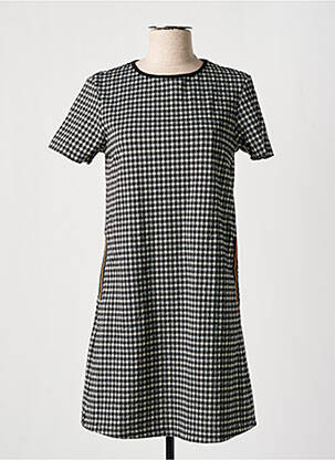 Rochie scurtă mâneci scurte mâneci scurte negru BANANA MOON femeie