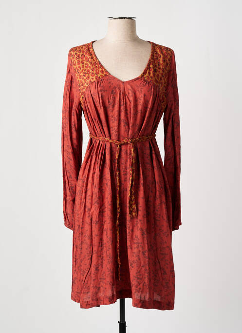 Rochie midi maro BANANA MOON femeie