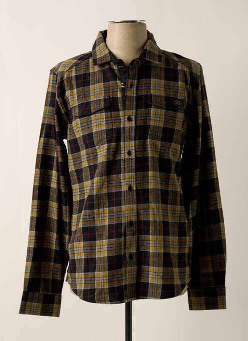 Cămașă cu mâneci lungi negru SUN VALLEY bărbat