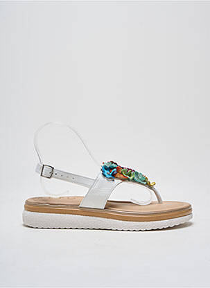 Șlapi alb PHIL GATIÈR BY REPO femeie