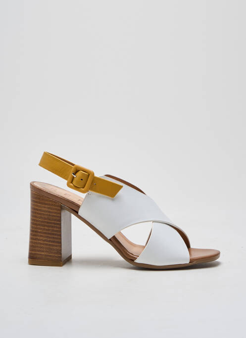 Sandale/Pantofi decupați alb PHIL GATIÈR BY REPO femeie