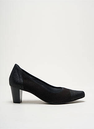 Balerine tip de talpă amortizantă toc de 4 la 6 cm negru ARTIKA SOFT femeie