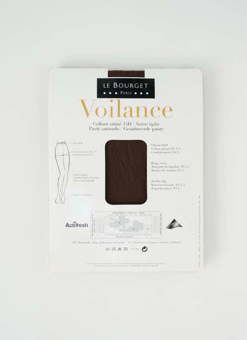 Colanți maro LE BOURGET femeie