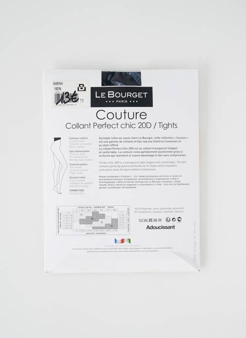 Colanți albastru LE BOURGET femeie