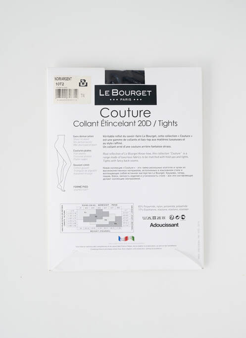 Colanți negru LE BOURGET femeie