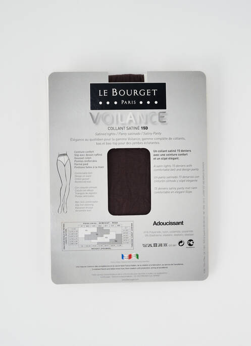 Colanți gri LE BOURGET femeie