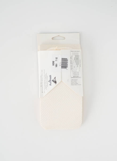 Colanți elasticitate alb LE BOURGET femme