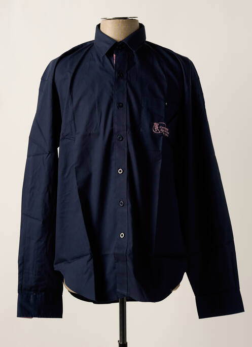 Cămașă cu mâneci lungi albastru QUINZE & TREIZE bărbat