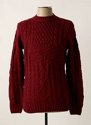 Pulover roșu QUINZE & TREIZE bărbat