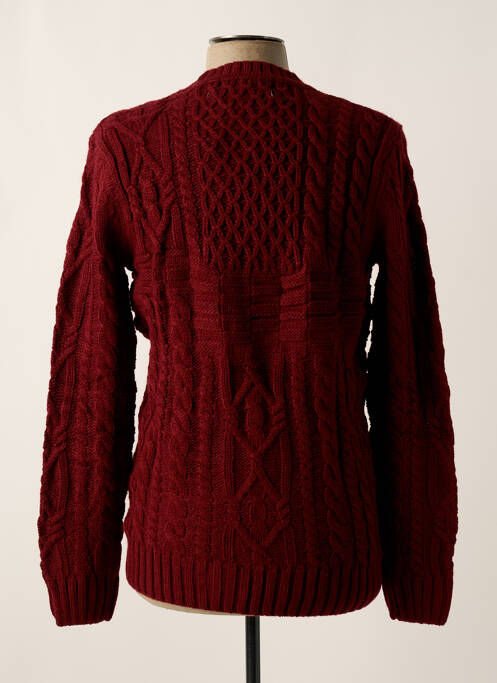 Pulover roșu QUINZE & TREIZE bărbat