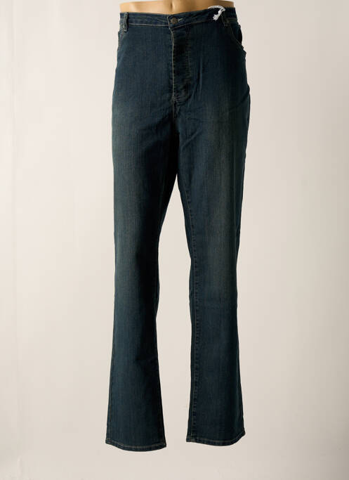 Blugi cu croială dreaptă albastru QUINZE & TREIZE bărbat