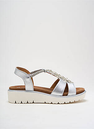 Sandale/Pantofi decupați argintiu ARA femeie