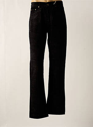 Pantalon drept negru QUINZE & TREIZE bărbat