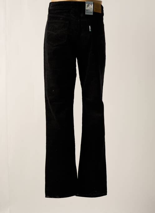 Pantalon drept negru QUINZE & TREIZE bărbat