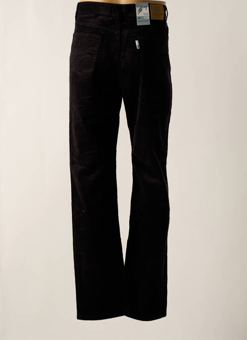 Pantalon drept negru QUINZE & TREIZE bărbat