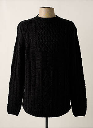 Pulover negru QUINZE & TREIZE bărbat