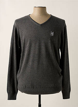 Pulover gri QUINZE & TREIZE bărbat