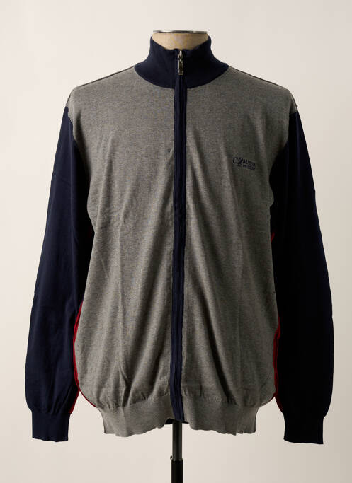 Vestă cu mâneci lungi gri COMPTOIR DU RUGBY bărbat