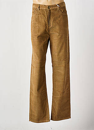Pantalon drept maro QUINZE & TREIZE bărbat