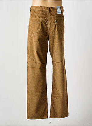 Pantalon drept maro QUINZE & TREIZE bărbat