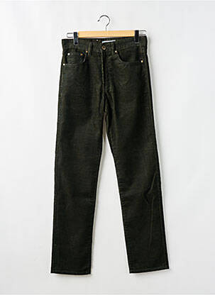 Pantalon drept verde QUINZE & TREIZE bărbat