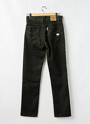 Pantalon drept verde QUINZE & TREIZE bărbat