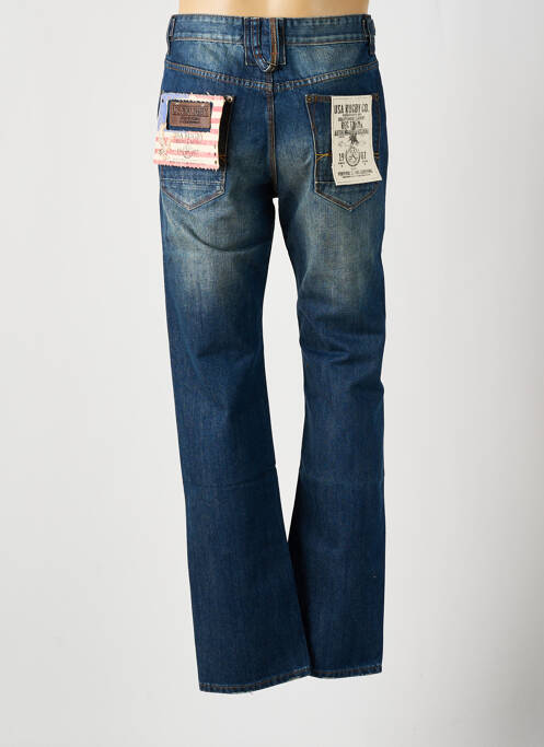 Blugi cu croială dreaptă albastru USA RUGBY bărbat